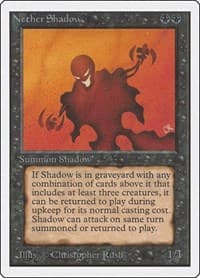 Nether Shadow - Unlimited Edition - Magic: The Gathering card