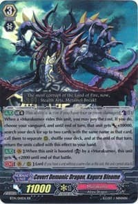 Covert Demonic Dragon, Kagura Bloome - BT14: Brilliant Strike - Cardfight Vanguard card