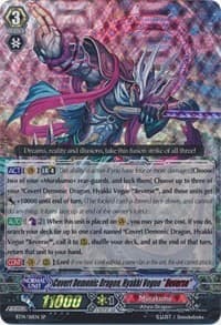 Covert Demonic Dragon, Hyakki Vogue "Reverse" (SP) - BT14: Brilliant Strike - Cardfight Vanguard card