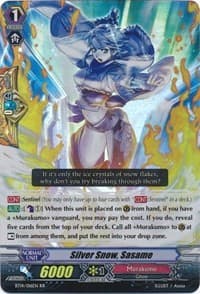 Silver Snow, Sasame - BT14: Brilliant Strike - Cardfight Vanguard card