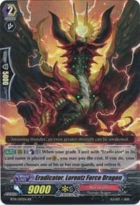 Eradicator, Lorentz Force Dragon - BT14: Brilliant Strike - Cardfight Vanguard card