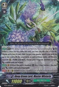 Deep Green Lord, Master Wisteria - BT14: Brilliant Strike - Cardfight Vanguard card