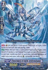 Sanctuary of Light, Determinator - BT14: Brilliant Strike - Cardfight Vanguard card