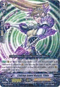 Linking Jewel Knight, Tilda - BT14: Brilliant Strike - Cardfight Vanguard card