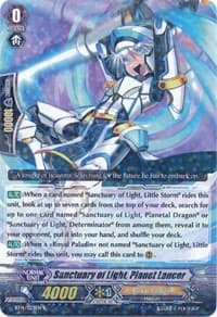 Sanctuary of Light, Planet Lancer - BT14: Brilliant Strike - Cardfight Vanguard card