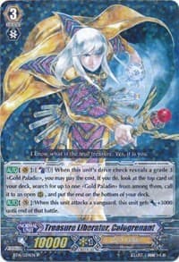 Treasure Liberator, Calogrenant - BT14: Brilliant Strike - Cardfight Vanguard card