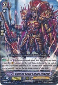 Burning Scale Knight, Eliwood - BT14: Brilliant Strike - Cardfight Vanguard card