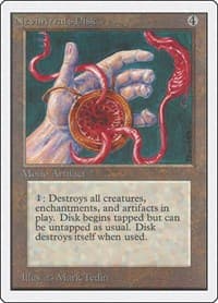 Nevinyrral's Disk - Unlimited Edition - Magic: The Gathering card
