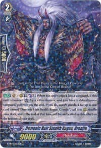 Demonic Hair Stealth Rogue, Grenjin - BT14: Brilliant Strike - Cardfight Vanguard card