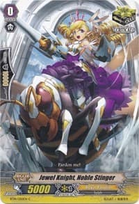 Jewel Knight, Noble Stinger - BT14: Brilliant Strike - Cardfight Vanguard card