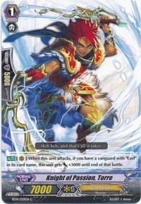Knight of Passion, Torre - BT14: Brilliant Strike - Cardfight Vanguard card