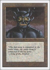 Obsianus Golem - Unlimited Edition - Magic: The Gathering card