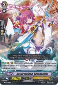 Battle Maiden, Kayanarumi - BT14: Brilliant Strike - Cardfight Vanguard card
