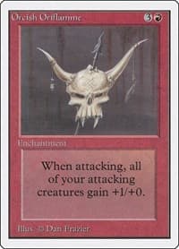 Orcish Oriflamme - Unlimited Edition - Magic: The Gathering card