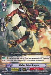 Diable Drive Dragon - BT14: Brilliant Strike - Cardfight Vanguard card