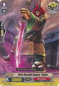 Dirk Stealth Rogue, Yaiba - BT14: Brilliant Strike - Cardfight Vanguard card