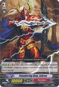 Thundering Bow, Zahraa - BT14: Brilliant Strike - Cardfight Vanguard card