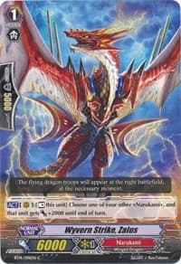 Wyvern Strike, Zalus - BT14: Brilliant Strike - Cardfight Vanguard card
