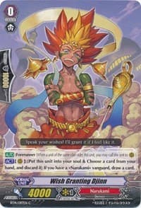 Wish Granting Djinn - BT14: Brilliant Strike - Cardfight Vanguard card