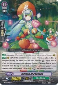 Maiden of Physalis - BT14: Brilliant Strike - Cardfight Vanguard card