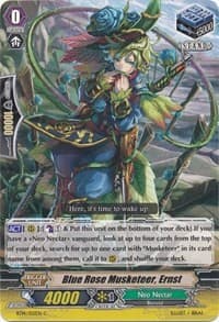 Blue Rose Musketeer, Ernst - BT14: Brilliant Strike - Cardfight Vanguard card