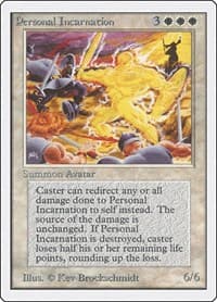 Personal Incarnation - Unlimited Edition - Magic: The Gathering card
