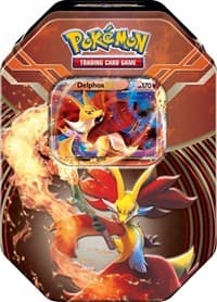 Kalos Power Tin [Delphox Tin] - XY - Flashfire - Pokemon card