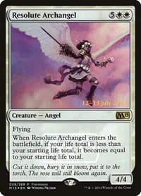 Resolute Archangel - Prerelease Cards - Magic: The Gathering card