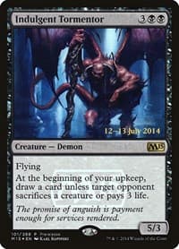 Indulgent Tormentor - Prerelease Cards - Magic: The Gathering card