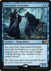Mercurial Pretender - Prerelease Cards - Magic: The Gathering card