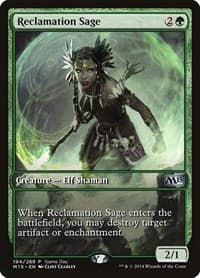 Reclamation Sage - Game Day & Store Championship Promos - Magic: The Gathering card