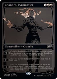 Chandra, Pyromaster (SDCC 2014 Exclusive) - Media Promos - Magic: The Gathering card