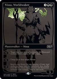 Nissa, Worldwaker (SDCC 2014 Exclusive) - Media Promos - Magic: The Gathering card