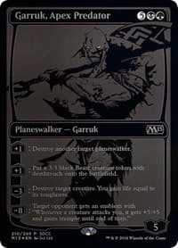 Garruk, Apex Predator (SDCC 2014 Exclusive) - Media Promos - Magic: The Gathering card
