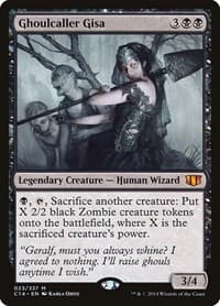 Ghoulcaller Gisa - Commander 2014 - Magic: The Gathering card