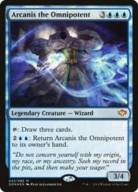 Arcanis the Omnipotent - Duel Decks: Speed vs. Cunning - Magic: The Gathering card