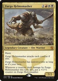 Zurgo Helmsmasher - Khans of Tarkir - Magic: The Gathering card