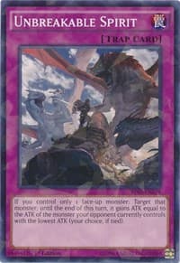 Unbreakable Spirit (Shatterfoil) - Battle Pack 3: Monster League - YuGiOh card