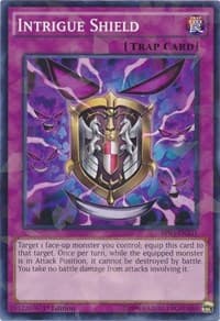 Intrigue Shield (Shatterfoil) - Battle Pack 3: Monster League - YuGiOh card