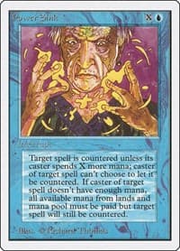Power Sink - Unlimited Edition - Magic: The Gathering card
