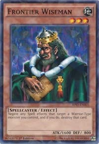 Frontier Wiseman (Shatterfoil) - Battle Pack 3: Monster League - YuGiOh card