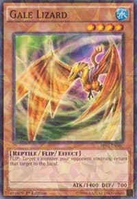Gale Lizard (Shatterfoil) - Battle Pack 3: Monster League - YuGiOh card