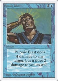 Psionic Blast - Unlimited Edition - Magic: The Gathering card