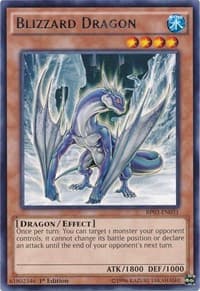 Blizzard Dragon - Battle Pack 3: Monster League - YuGiOh card