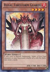 Royal Firestorm Guards - Battle Pack 3: Monster League - YuGiOh card
