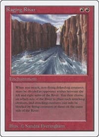 Raging River - Unlimited Edition - Magic: The Gathering card