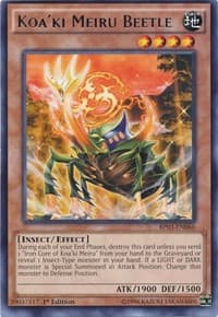 Koa'ki Meiru Beetle - Battle Pack 3: Monster League - YuGiOh card