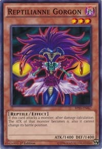 Reptilianne Gorgon - Battle Pack 3: Monster League - YuGiOh card