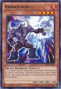 Rhinotaurus - Battle Pack 3: Monster League - YuGiOh card