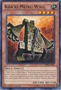 Koa'ki Meiru Wall - Battle Pack 3: Monster League - YuGiOh card